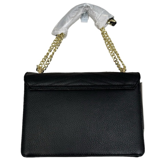 Ted Baker Kalila Quilted Leather Convertible Crossbody Black Purse New w/Dustbag - Picture 4 of 12